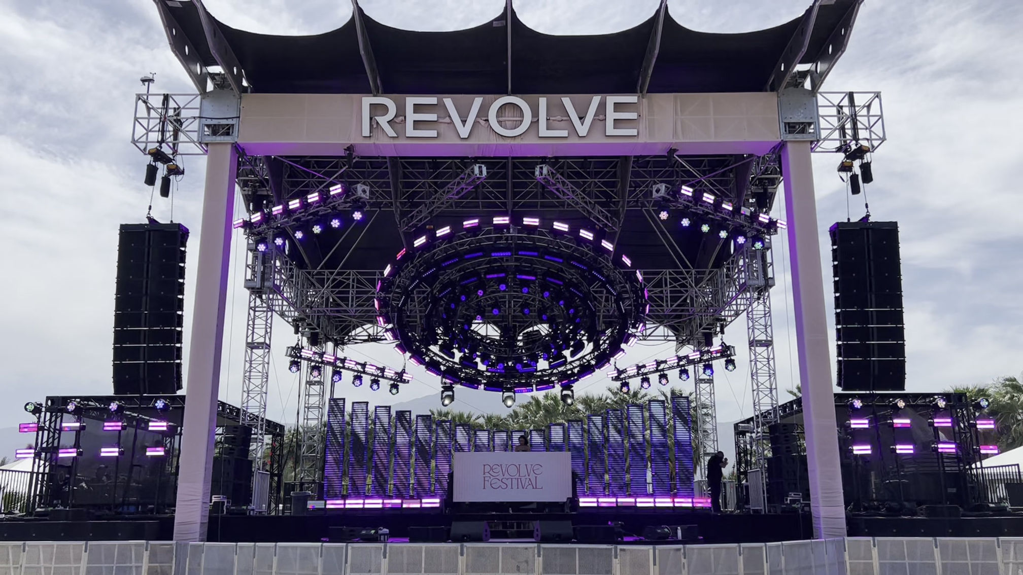 Revolve Festival 2023 Pixel Mapping